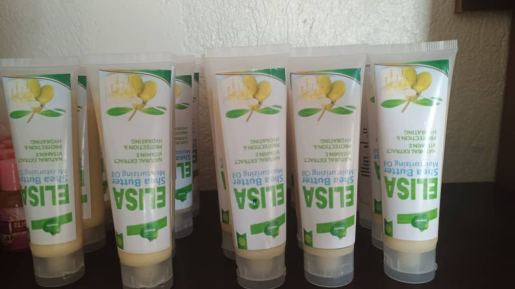 Shea Butter Moisturizing Oil in tube